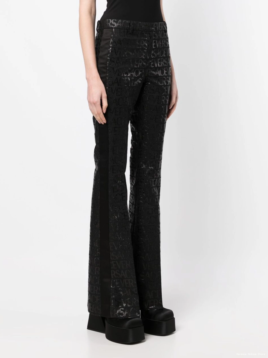 Cheap Versace flared Versace Women trousers Allover 0717